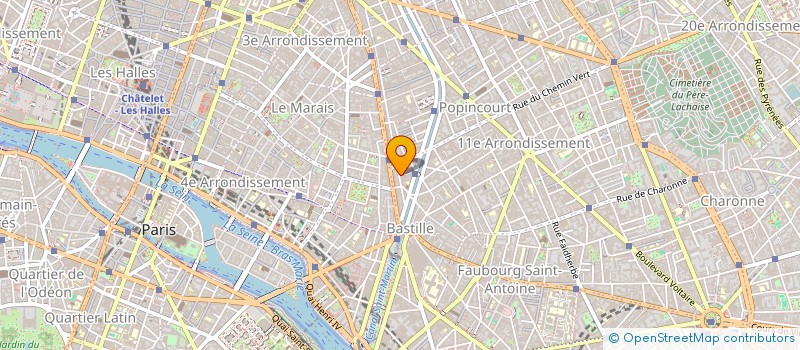 localisation de l'entreprise SCI ETE  PARIS