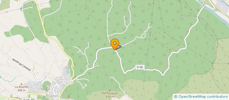 localisation de l'entreprise SCI ETEC  ROGNES