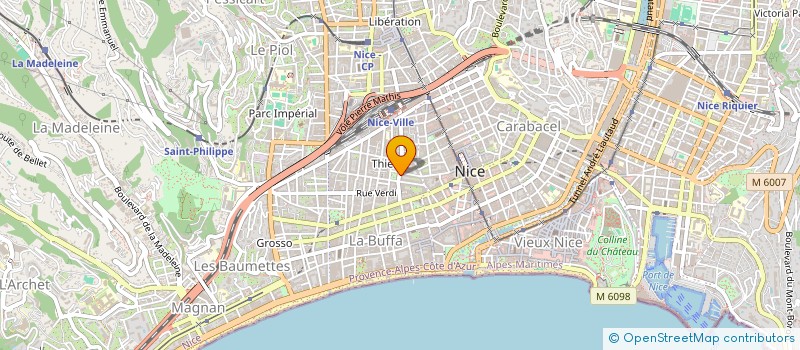 localisation de l'entreprise SCI ETELKA  NICE