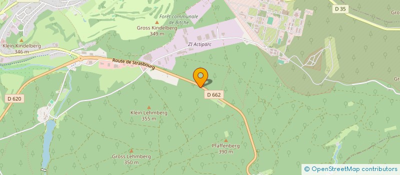 localisation de l'entreprise SCI ETERNITE à BITCHE