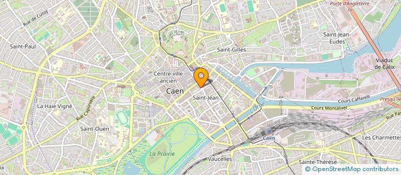localisation de l'entreprise SCI ETERVILLE à CAEN