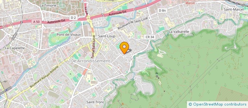 localisation de l'entreprise SCI ETHAN à MARSEILLE