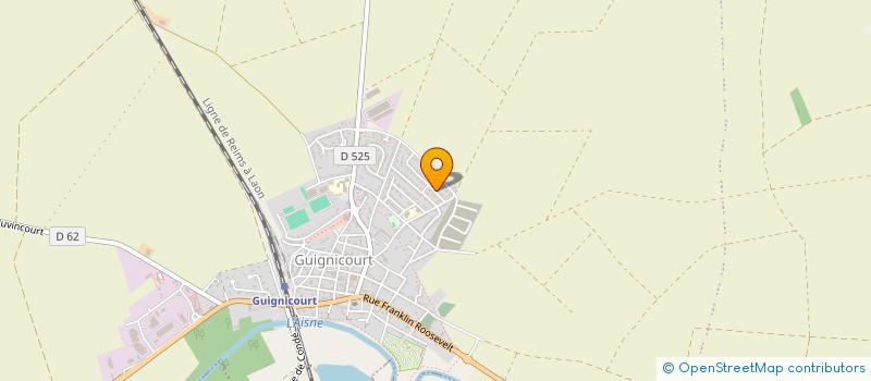 localisation de l'entreprise SCI ETHAN  VILLENEUVE-SUR-AISNE