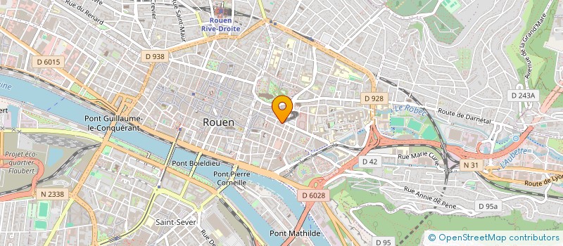 localisation de l'entreprise SCI ETHAN à ROUEN