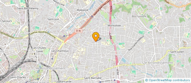 localisation de l'entreprise SCI ETHAN à MARSEILLE 12EME