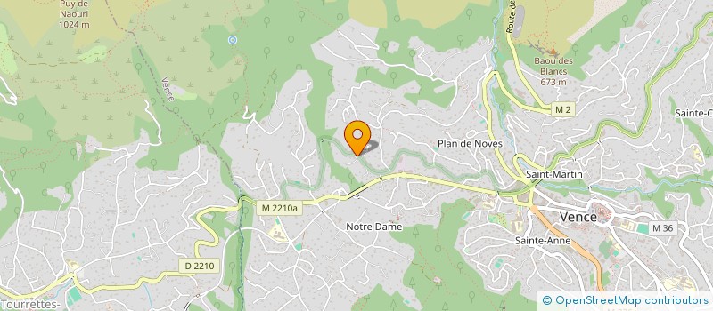 localisation de l'entreprise SCI ETHAN ET LIAM  VENCE