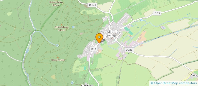 localisation de l'entreprise SCI ETHAN-HOPE  NEUWILLER-LES-SAVERNE