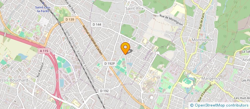 localisation de l'entreprise SCI ETHANOL SF à SAINT-PRIX