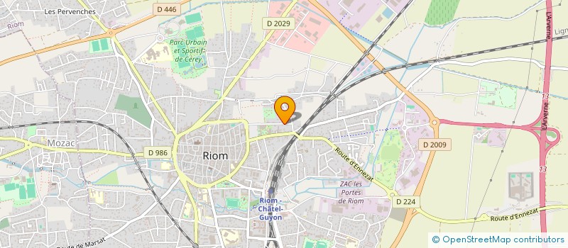 localisation de l'entreprise SCI ETHEL  MARSAT