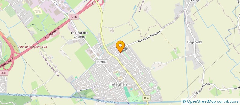 localisation de l'entreprise SCI ETHEM  TETEGHEM-COUDEKERQUE-VILLAGE