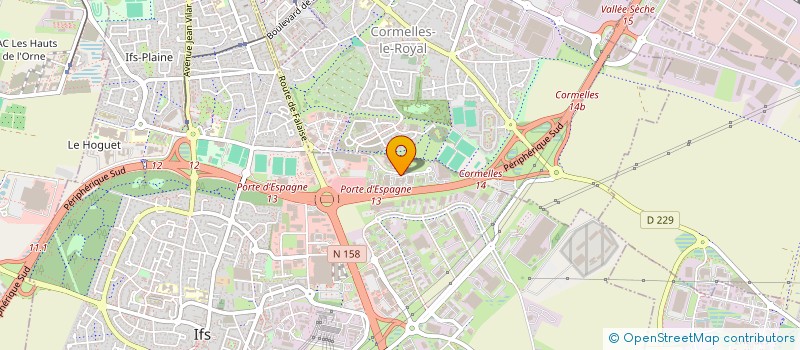 localisation de l'entreprise SCI ETHERNA  IFS