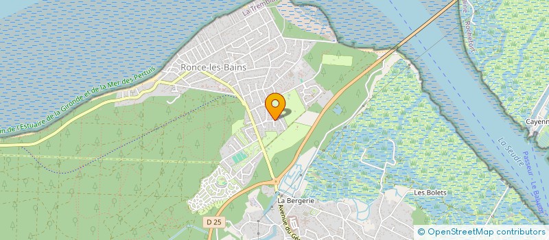 localisation de l'entreprise SCI ETICAPOL  LA TREMBLADE