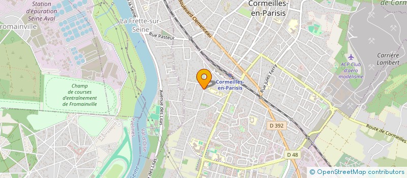 localisation de l'entreprise SCI ETICO  CORMEILLES-EN-PARISIS