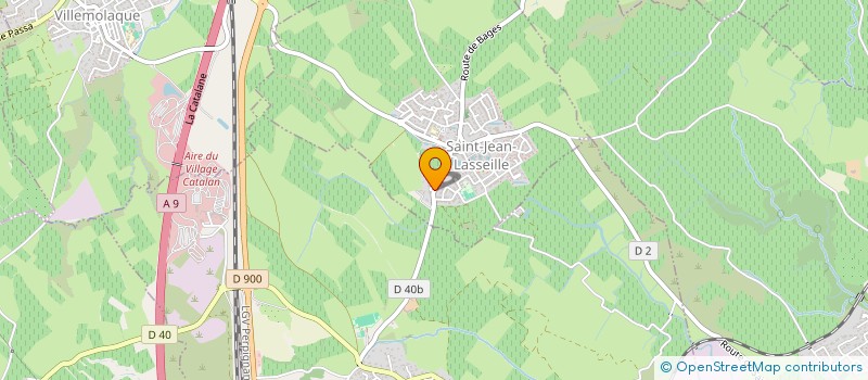 localisation de l'entreprise SCI ETIEN JACQ  SAINT-JEAN-LASSEILLE