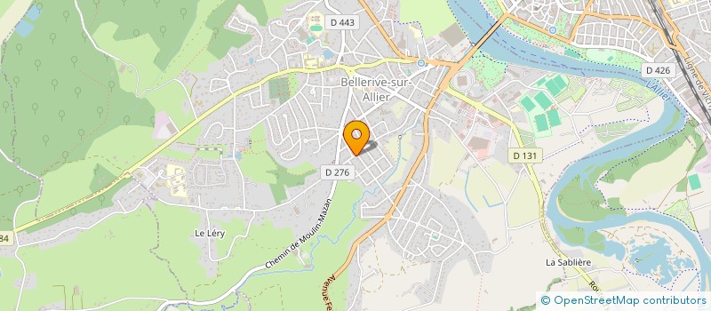 localisation de l'entreprise SCI ETIENNE  BELLERIVE-SUR-ALLIER