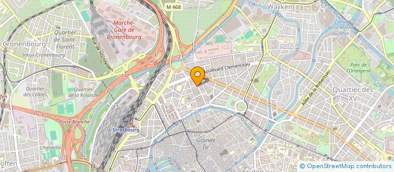 localisation de l'entreprise SCI ETIENNE  STRASBOURG