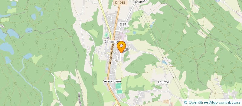 localisation de l'entreprise SCI ETIENNE SIMON  CHAMPIER