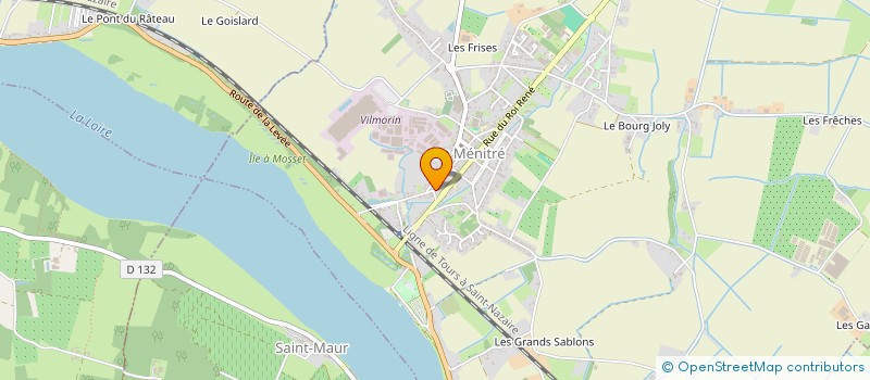 localisation de l'entreprise SCI ETIENNE SUZANNE  LA MENITRE