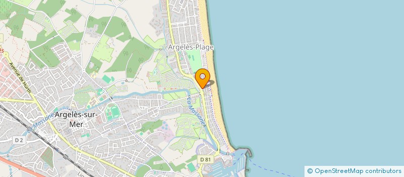 localisation de l'entreprise SCI ETIKTAK  ARGELES-SUR-MER
