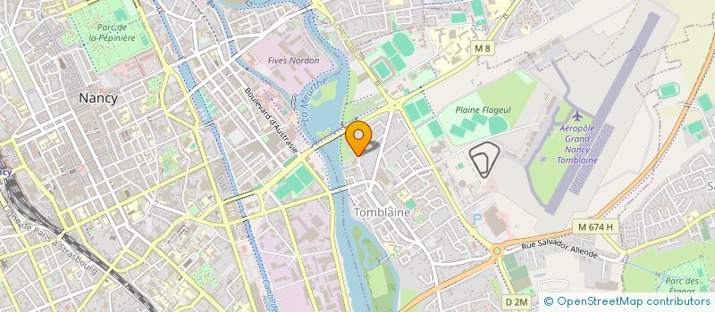 localisation de l'entreprise SCI ETILAUR  TOMBLAINE