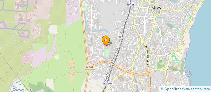 localisation de l'entreprise SCI ETILU  ISTRES