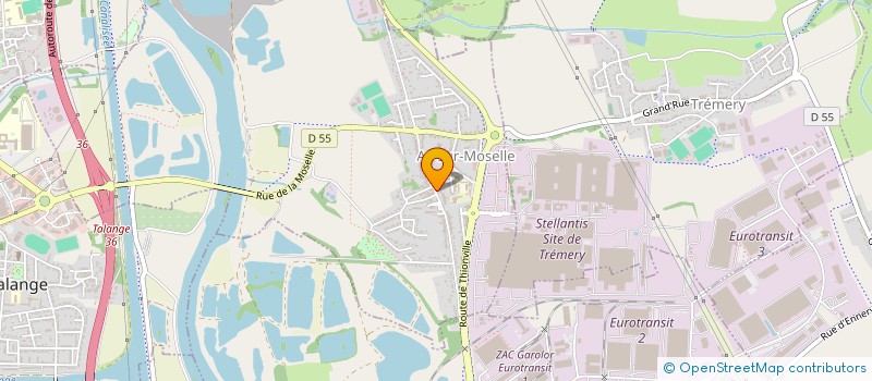 localisation de l'entreprise SCI ETIMARY  AY-SUR-MOSELLE