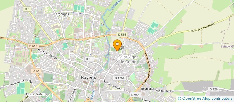 localisation de l'entreprise SCI ETIOS  SAINT-VIGOR-LE-GRAND