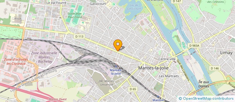 localisation de l'entreprise SCI ETIPIERRE  MANTES-LA-JOLIE