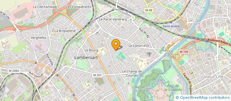 localisation de l'entreprise SCI ETNA à LAMBERSART