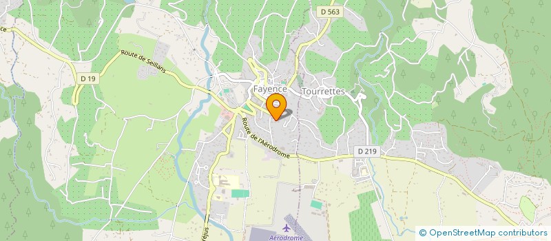 localisation de l'entreprise SCI ETOILE 10  FAYENCE