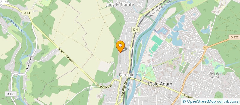 localisation de l'entreprise SCI ETOILE 136  PARMAIN