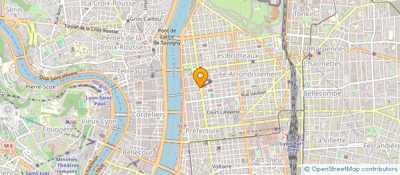 localisation de l'entreprise SCI ETOILE 24  LYON