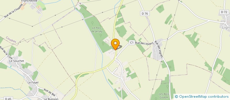 localisation de l'entreprise SCI ETOILE à ILLIERS-L'EVEQUE