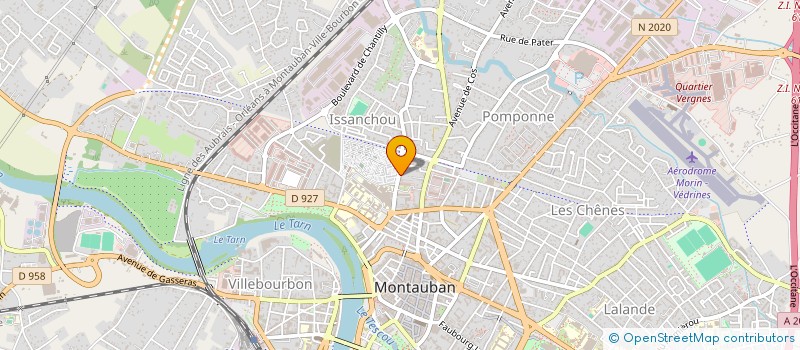 localisation de l'entreprise SCI ETOILE  MONTAUBAN