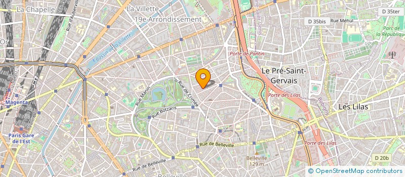 localisation de l'entreprise SCI ETOILE  PARIS