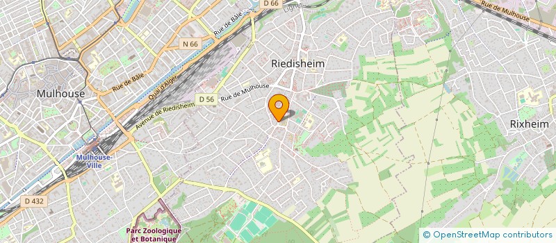 localisation de l'entreprise SCI ETOILE  RIEDISHEIM