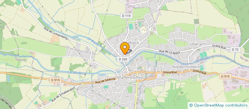 localisation de l'entreprise SCI ETOILE  VAL-DE-MODER