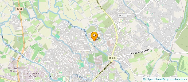 localisation de l'entreprise SCI ETOILE D AVIGNON  L'ISLE-SUR-LA-SORGUE