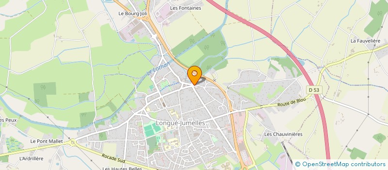 localisation de l'entreprise SCI ETOILE DE LA REPUBLIQUE à GENNES-VAL-DE-LOIRE