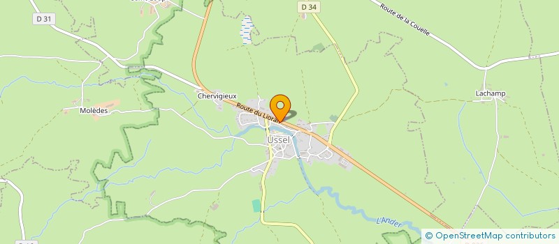 localisation de l'entreprise SCI ETOILE DES NEIGES à LAVEISSIERE