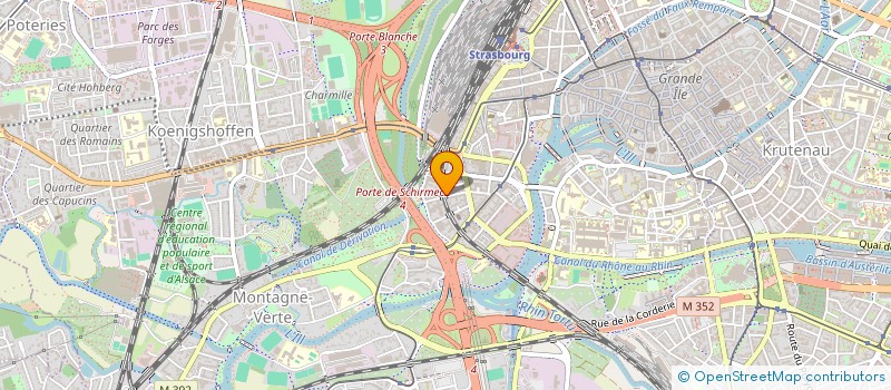 localisation de l'entreprise SCI ETOILE DU NORD  LE MONT