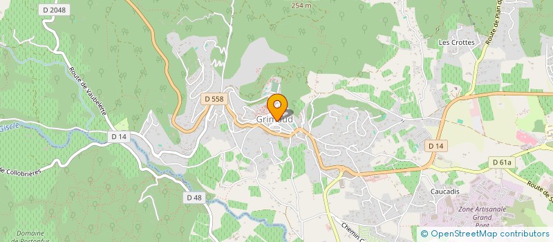 localisation de l'entreprise SCI ETOILE DU NORD à GRIMAUD