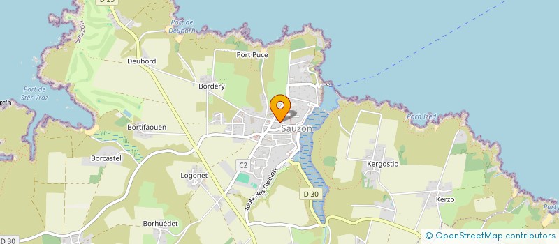 localisation de l'entreprise SCI ETOILE DU NORD  SAUZON