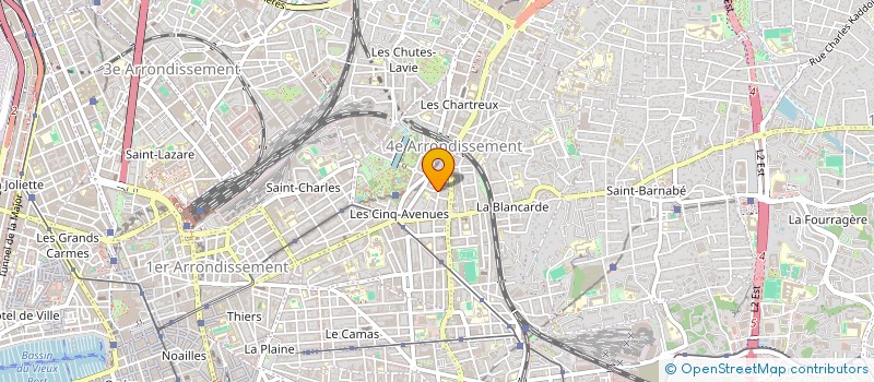 localisation de l'entreprise SCI ETOILE DU NORD  MARSEILLE