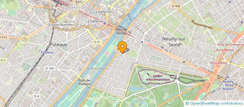 localisation de l'entreprise SCI ETOILE GRANDE ARMEE à NEUILLY-SUR-SEINE