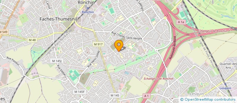 localisation de l'entreprise SCI ETOILE HABITAT  RONCHIN