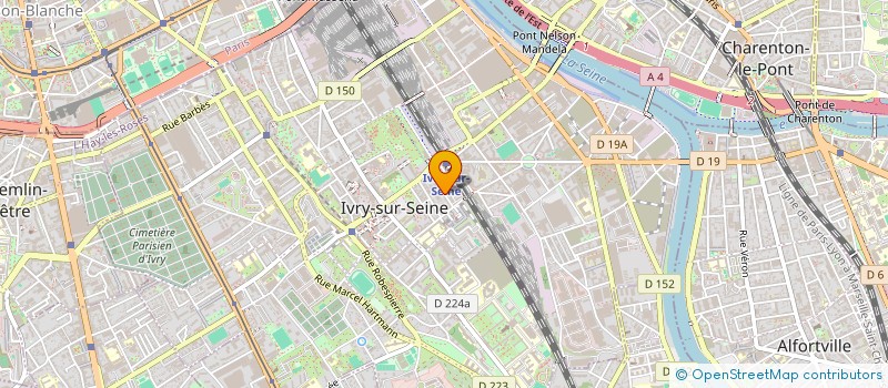 localisation de l'entreprise SCI ETOILE MONCEAU à IVRY-SUR-SEINE