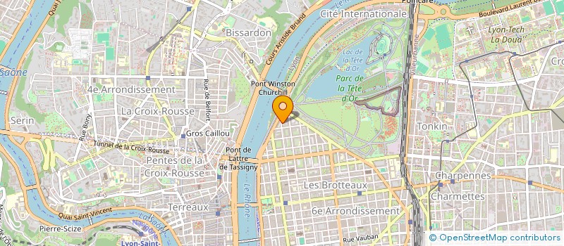 localisation de l'entreprise SCI ETOILE VENDOME  LYON