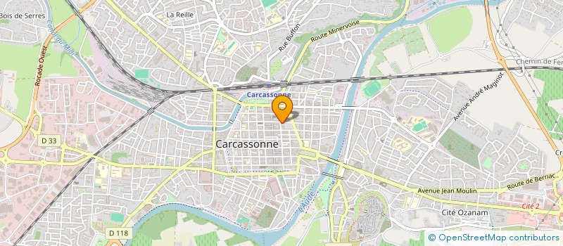 localisation de l'entreprise SCI ETOILEE à CARCASSONNE