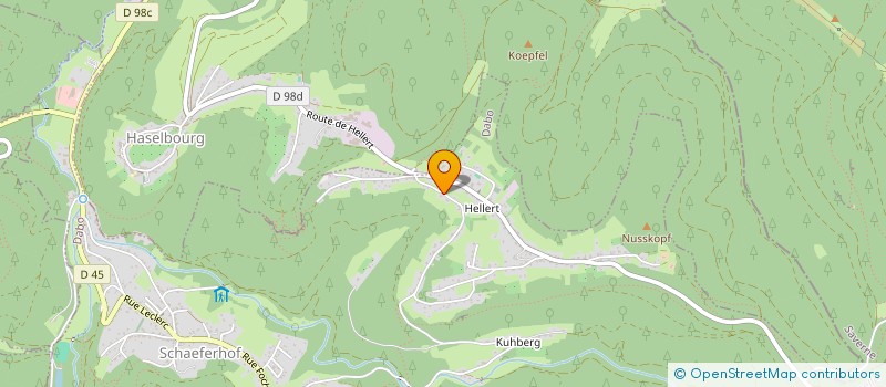 localisation de l'entreprise SCI ETOILES  DABO